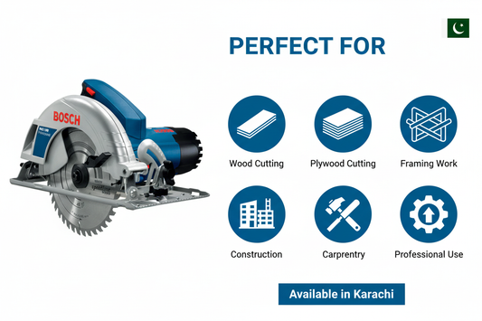 Bosch GKS190 Applications - Wood Cutting, Plywood, Framing, Construction