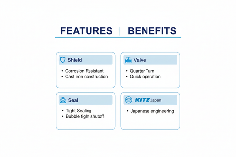 Butterfly Valve KITZ Japan - Features & Benefits