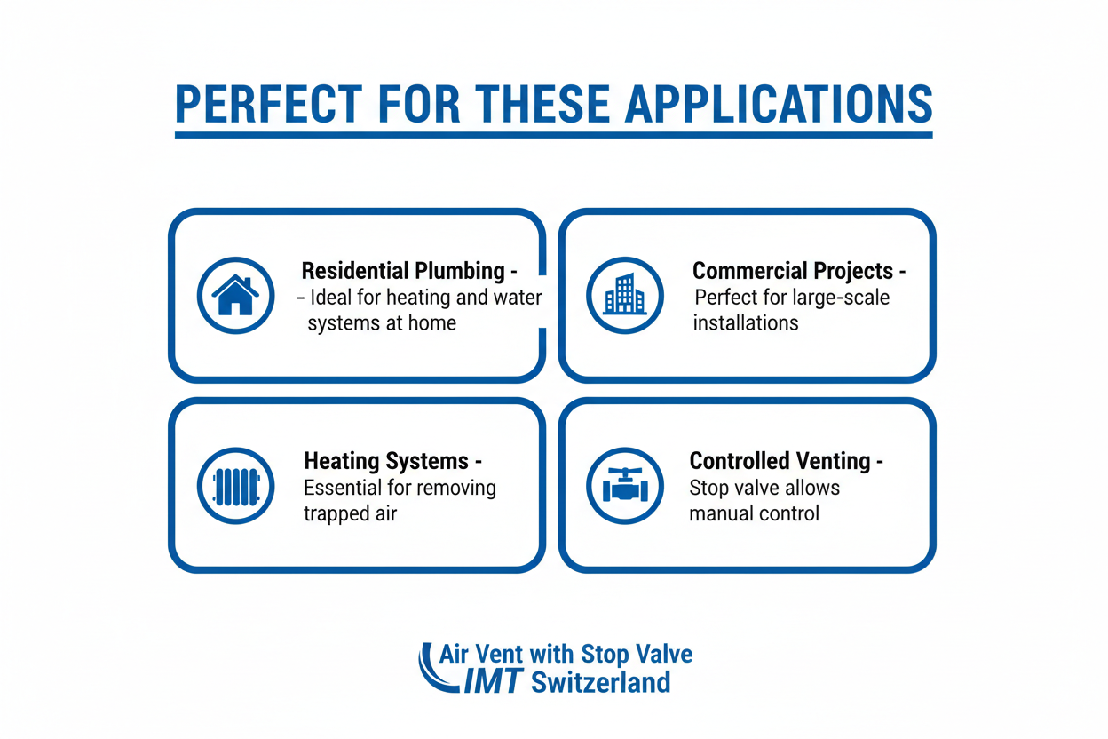 Air Vent Applications - Heating & Plumbing Systems