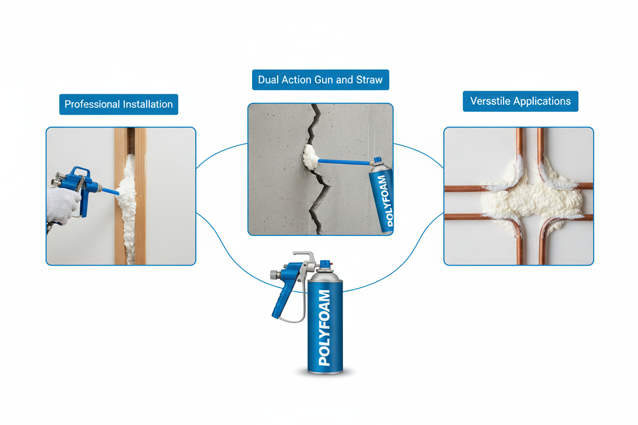 Polyurethane Foam Applications - Professional Installation