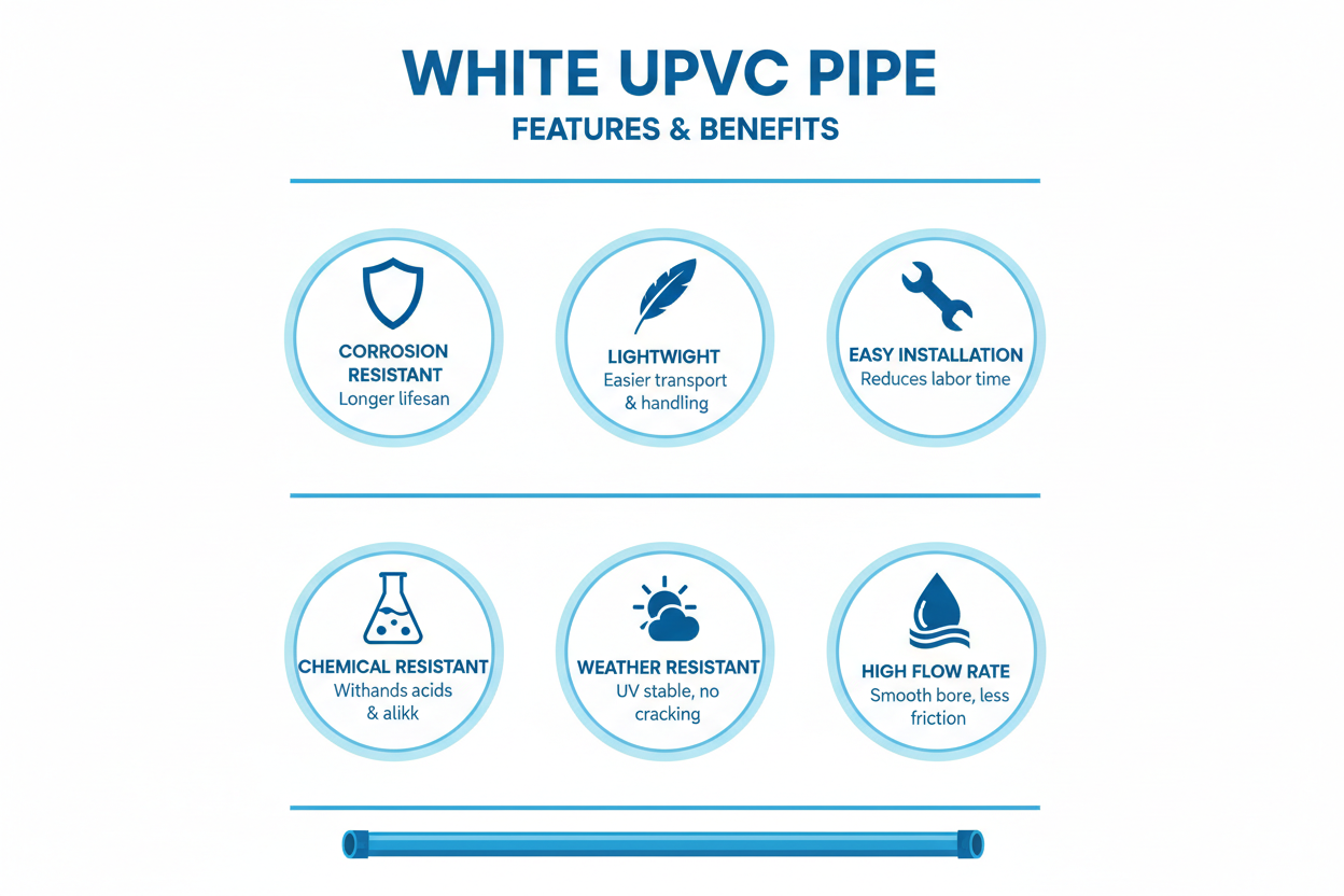 UPVC Pipe Features and Benefits