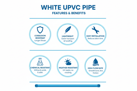 UPVC Pipe Features and Benefits