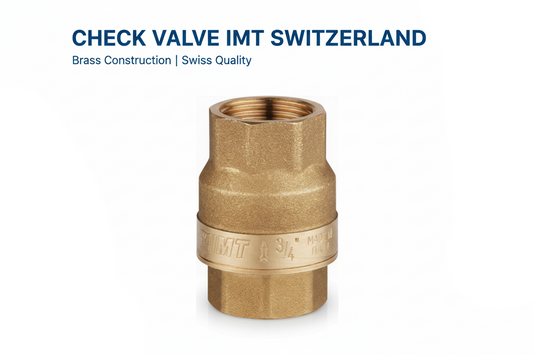 Check Valve IMT Switzerland - Professional Product Listing