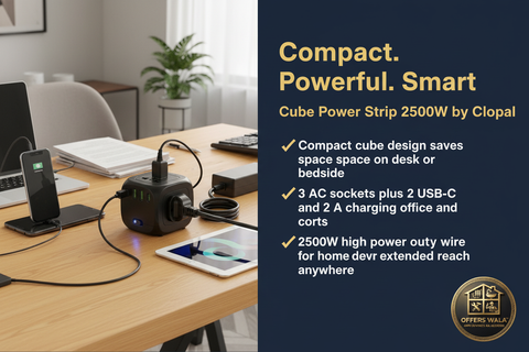 Cube Power Strip Lifestyle – A+ Lifestyle Panel