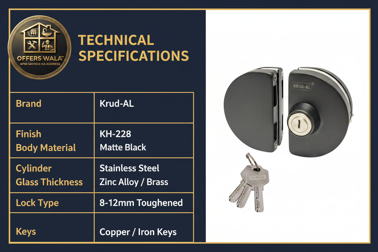 Krud-AL KH-228 Black – Specifications