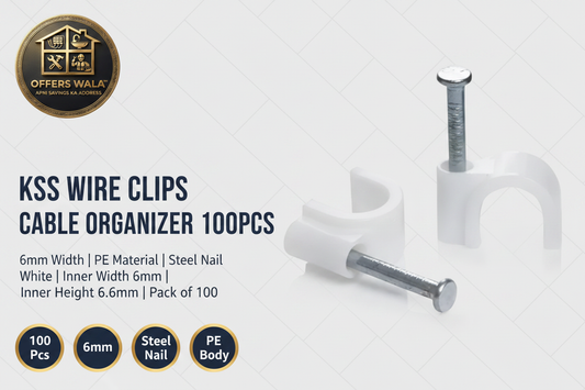 KSS Wire Clip – Hero Banner with Real Product Photo