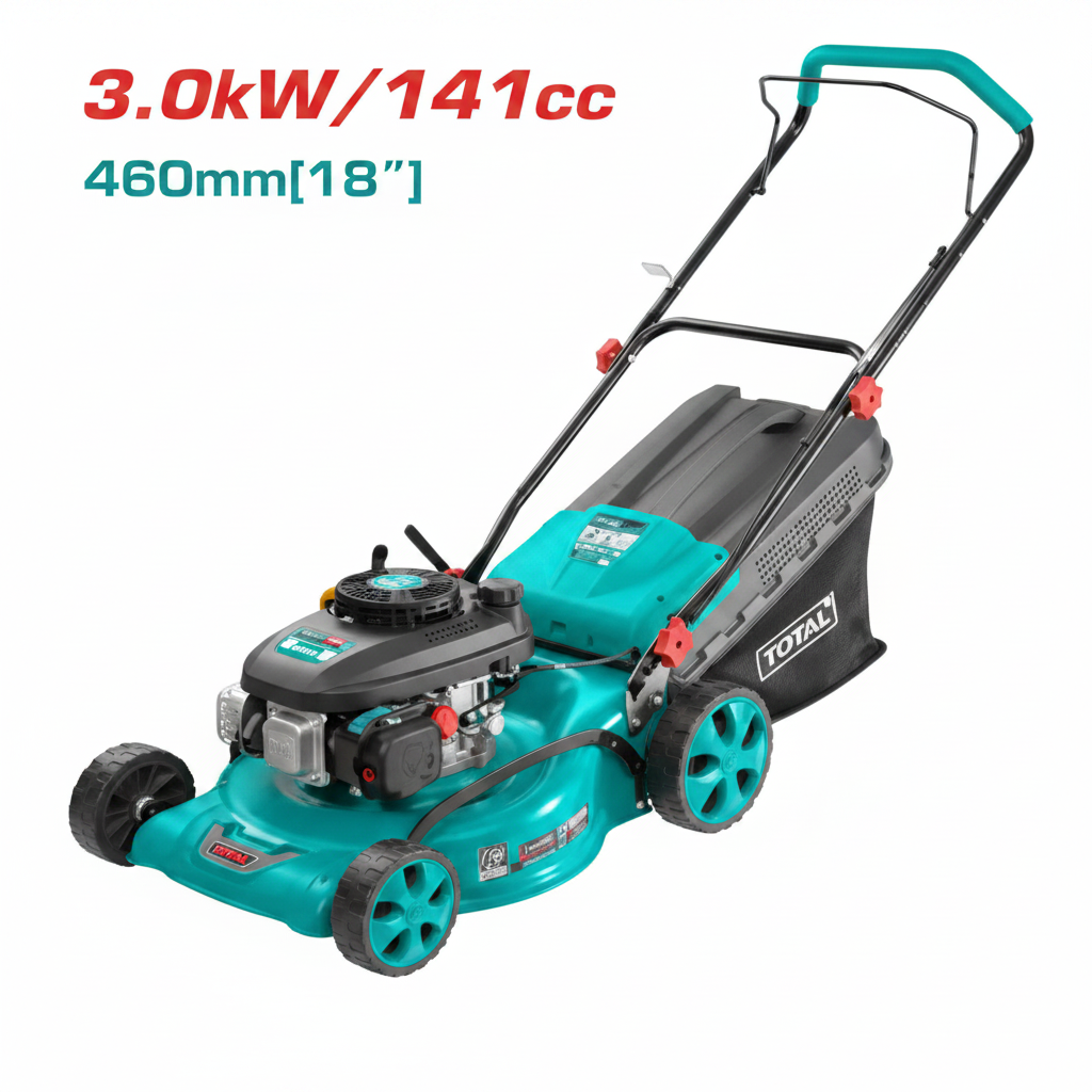 Zongshen 141cc Petrol Lawn Mower available in Karachi – 18-inch cutting deck, 60L grass catcher, 4-stroke engine, Karachi-wide delivery by Offers Wala