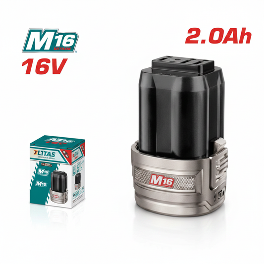 Cordless Battery Pack 16V TFBLI1620 – M16 2.0Ah Rechargeable Power Tool Battery available in Karachi