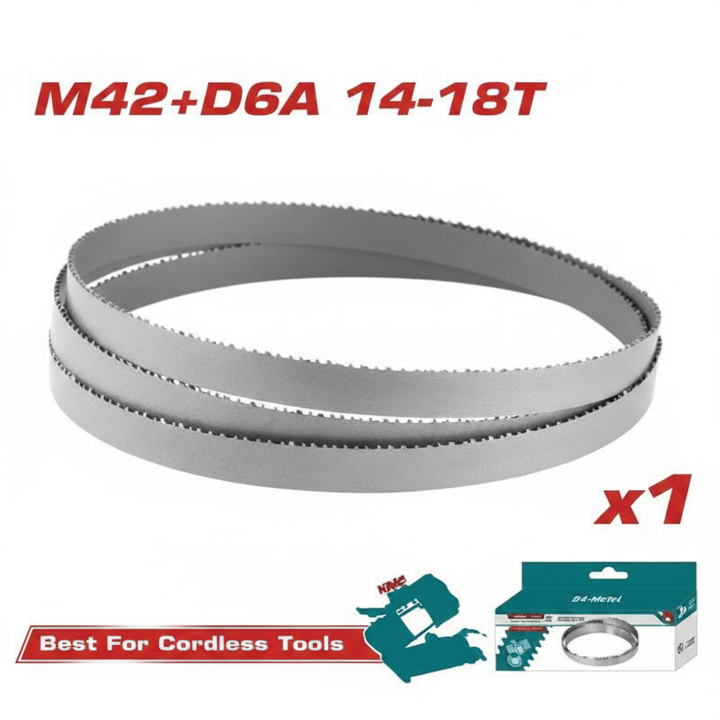 Bi-Metal Band Saw Blade 1140mm 14-18 TPI BIM M42+D6A – Buy Online in Karachi | Offers Wala