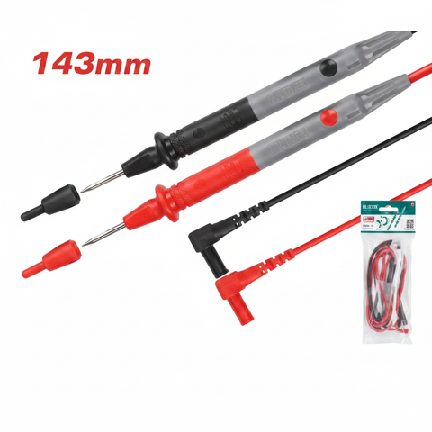 TMT423 Universal Multimeter Test Lead Set 143mm – Red & Black Probe Wires with 100cm Cable | Buy in Karachi