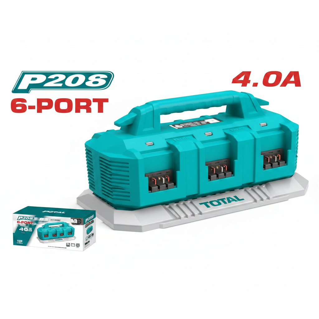 P20S 6-Port Battery Charger – Buy Online in Karachi | TFCLI2064 Power Tool Charger Pakistan