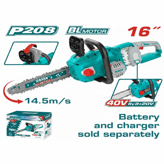 Ingco 40V Brushless Cordless Chainsaw 16 Inch – Buy Online in Karachi | Offers Wala