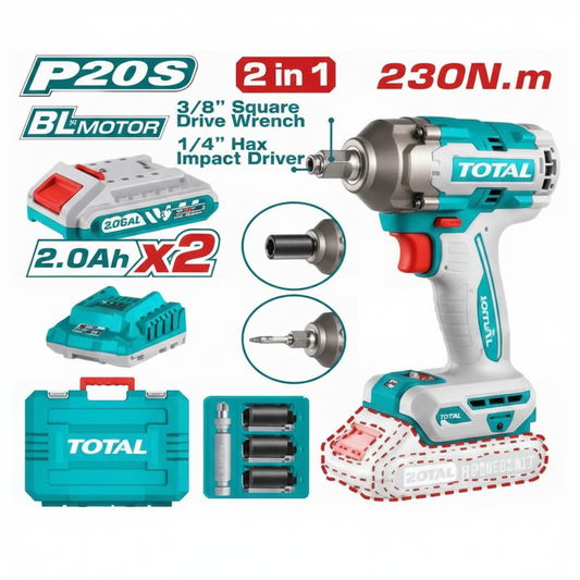 20V Brushless Cordless Impact Wrench & Driver – Buy Online in Karachi | Best Price Pakistan