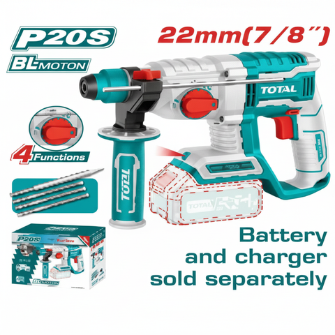 Cordless Rotary Hammer TRHLI20208 – 20V Brushless Motor, Buy in Karachi | Offers Wala
