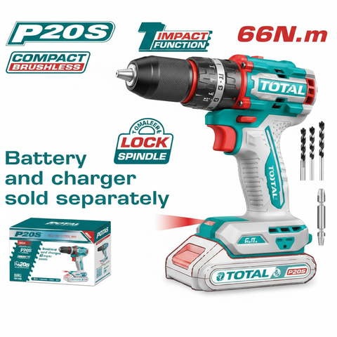 20V Brushless Cordless Impact Drill 66Nm – Buy Online in Karachi | Offers Wala