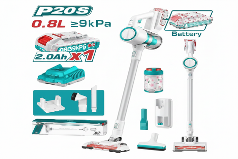 TVLI2006 120W Cordless Vacuum Cleaner in Karachi – 20V, HEPA Filter, 9KPa Suction | Offers Wala