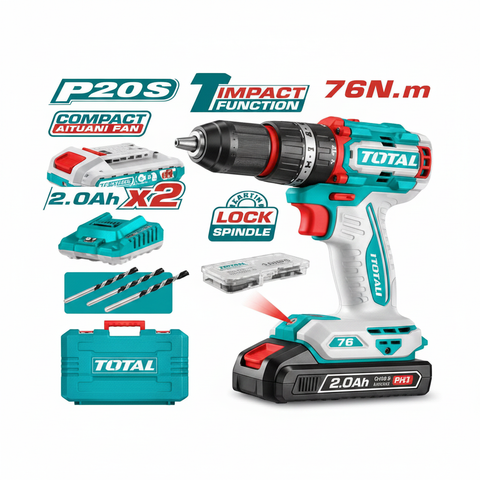 20V Brushless Cordless Impact Drill TIDLI20768 – Buy Online in Karachi | Best Price at Offers Wala