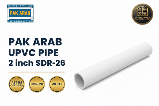 Pak Arab 2 inch SDR-26 Angled Pipe Hero Banner