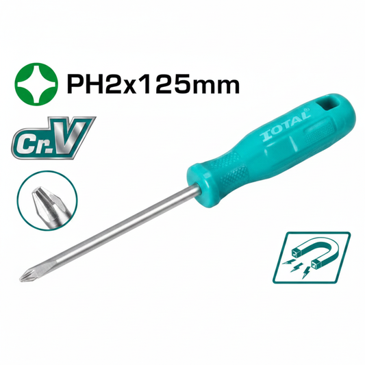 Phillips Screwdriver PH2 125mm Cr-V Steel – Buy Hand Tools in Karachi | Offers Wala