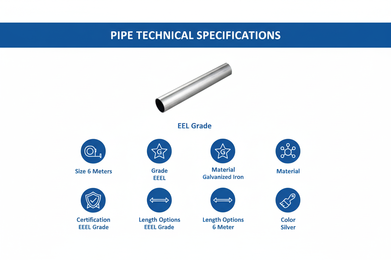 Pipe G.I. EEEL Technical Specifications
