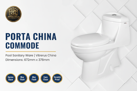 Porta China Hero Banner - Rain Shower Style