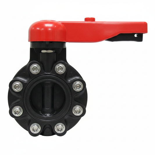 Blue Industrial Butterfly Valve – 2 to 6 Inch Sizes | Buy in Karachi