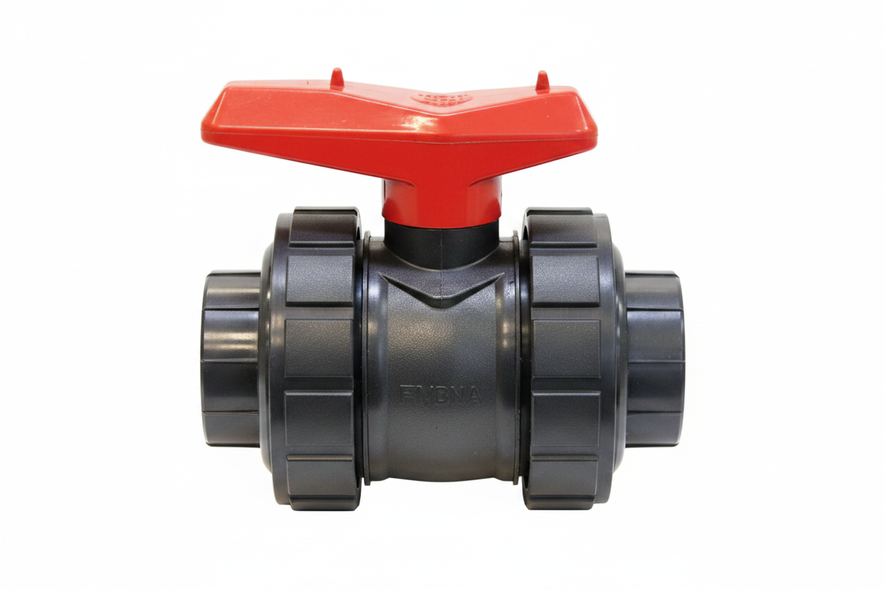 Double Union Ball Valve for Sale in Karachi – PVC True Union Ball Valve | Offers Wala
