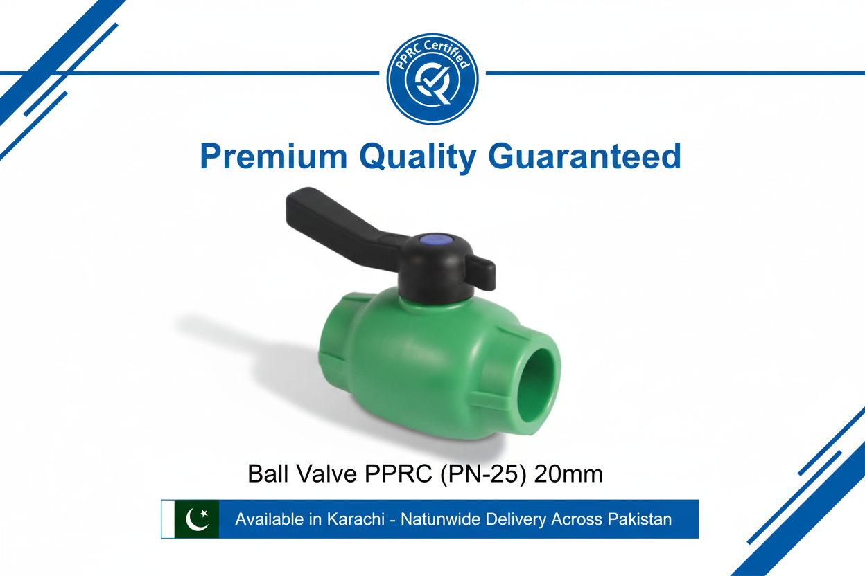 Quality Certification - Ball Valve PPRC PN-25 20mm