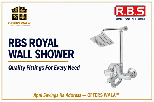 RBS Royal Wall Shower banner