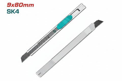THT5110906 Snap-Off Blade Knife 9mm Auto-Lock Stainless Steel Utility Knife – Buy in Karachi