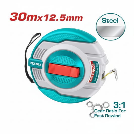 Steel Measuring Tape 30m TMT11306 rubber cover – buy online in Karachi | Offers Wala