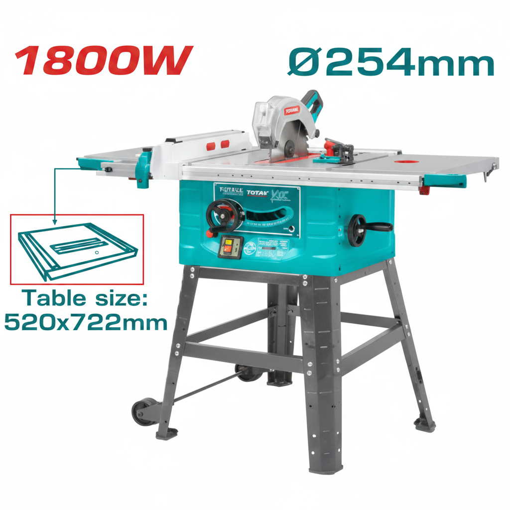 1800W Table Saw 254mm Blade – Buy Power Tools in Karachi | Offers Wala
