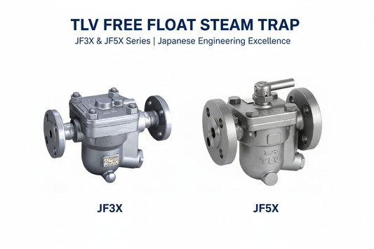 TLV Free Float Steam Trap JF3X & JF5X Hero Banner