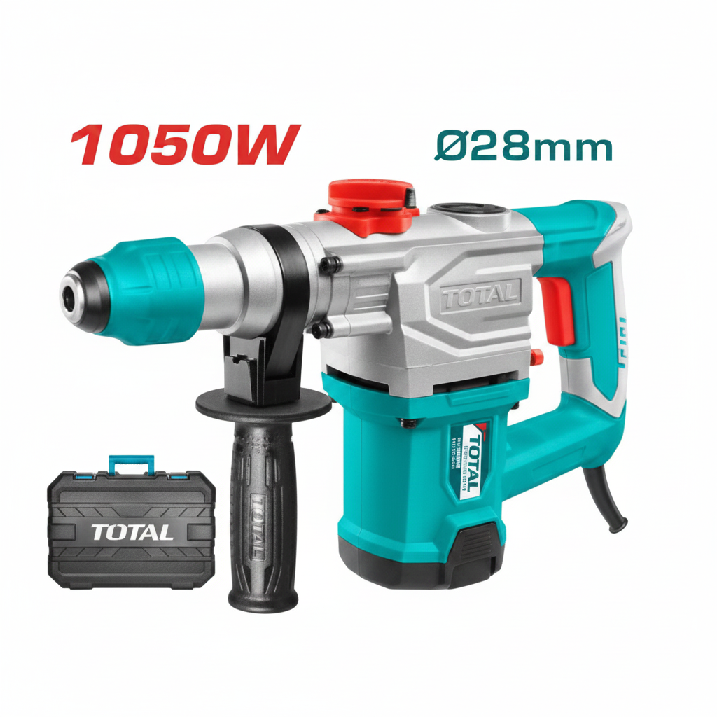 TOTAL 1050W SDS Plus Rotary Hammer Drill – Buy Online in Karachi | Offers Wala