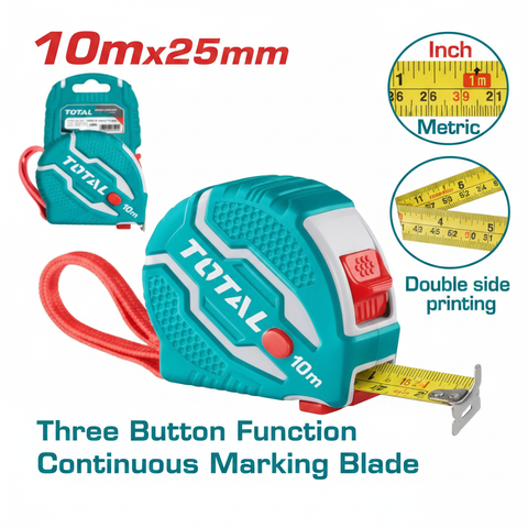 Steel Measuring Tape 10m x 25mm – Buy in Karachi | Offers Wala | Fast Delivery