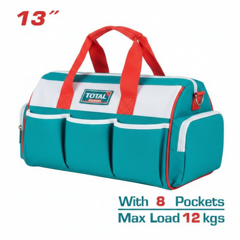 TOTAL 13" Heavy Duty Tool Bag THT261325 – Buy Online in Karachi | Offers Wala