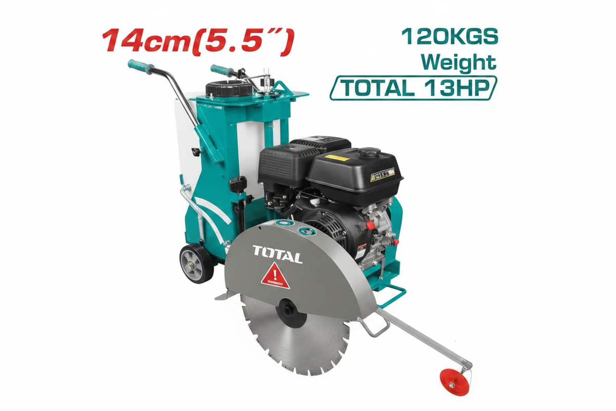 TOTAL 13HP Petrol Floor Saw TP1016-2 – Concrete Cutter | Buy in Karachi