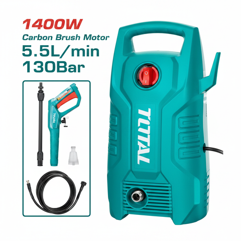 TOTAL TGT11316 1400W 130Bar High Pressure Washer – Buy Online in Karachi | Offers Wala