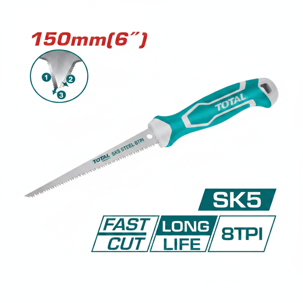 Wall Board Saw 6 Inch THWBSW66 – Taiwan SK5 Steel Hand Saw | Buy in Karachi