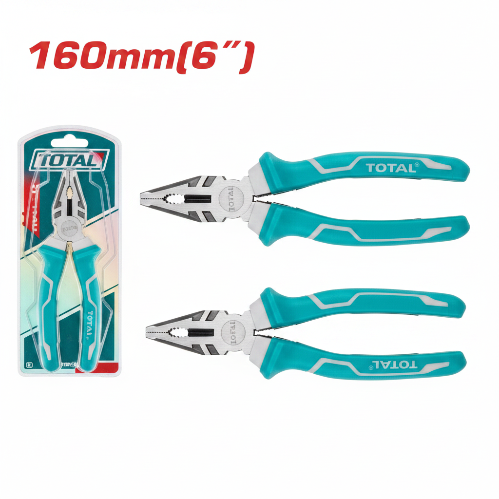 TOTAL THT110606P 160mm Combination Pliers – Heavy Duty | Buy in Karachi