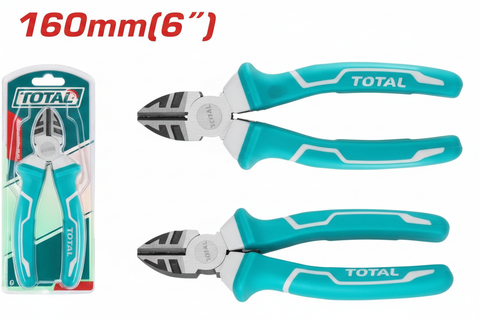 TOTAL THT130606P 6 Inch Diagonal Cutting Pliers – Heavy Duty Wire Cutter for Electricians in Karachi