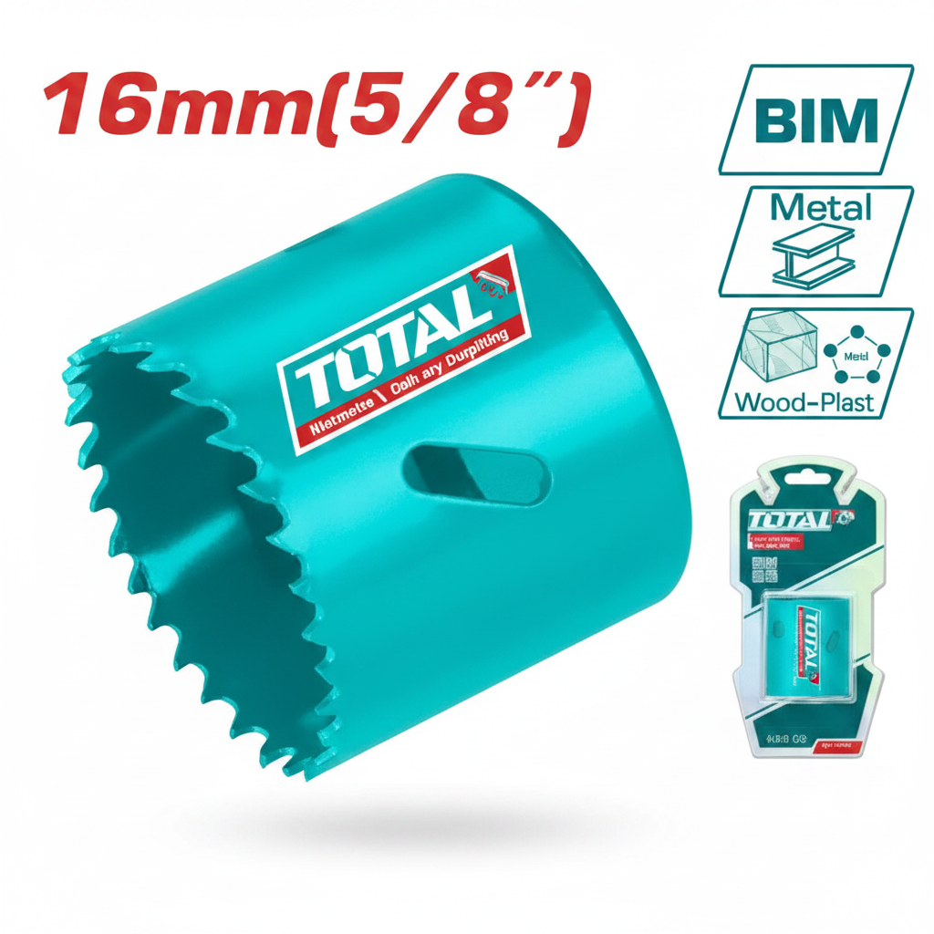 16mm HSS Bi-Metal Hole Saw TAC410161 by Total – Buy Online in Karachi from Offers Wala with Fast Delivery