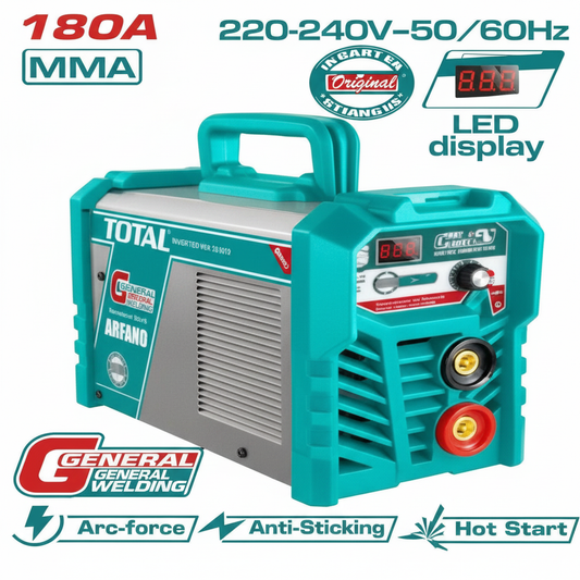 TOTAL 180A Inverter MMA Welding Machine TW218028 – Buy Online in Karachi Pakistan