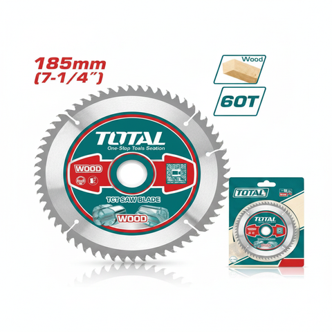 TCT Saw Blade 185mm 60T TAC231413 – Wood Cutting Circular Saw Blade for Circular Saws | Buy in Karachi at Offers Wala