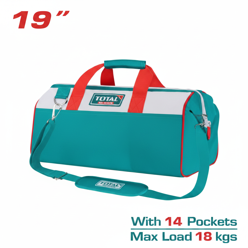 Tools Bag THT261925 – 19 Inch Heavy Duty 1680D Polyester Tool Organizer Bag with Rigid Frame, 18kg Capacity – Buy in Karachi