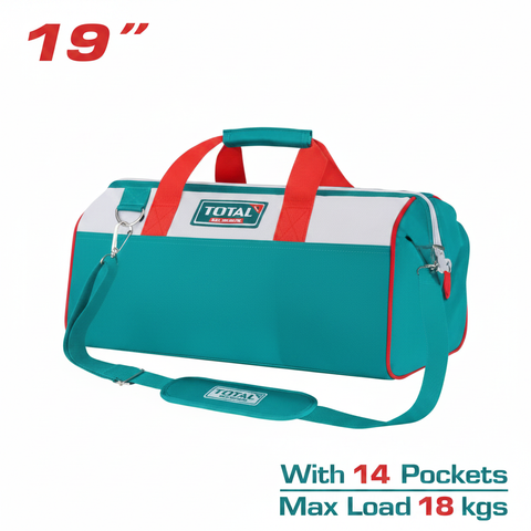 Tools Bag THT261925 – 19 Inch Heavy Duty 1680D Polyester Tool Organizer Bag with Rigid Frame, 18kg Capacity – Buy in Karachi