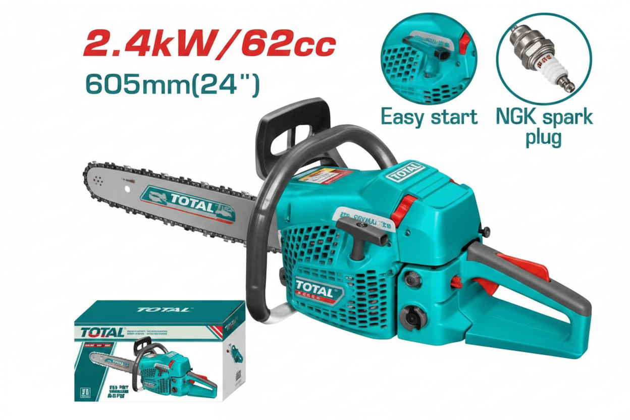 62cc Gasoline Chainsaw TG5602411 – Buy Online in Karachi | 2.4kW Professional Chainsaw Pakistan