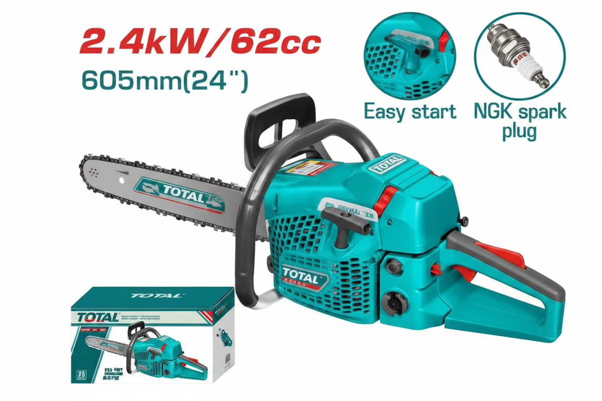 62cc Gasoline Chainsaw TG5602411 – Buy Online in Karachi | 2.4kW Professional Chainsaw Pakistan