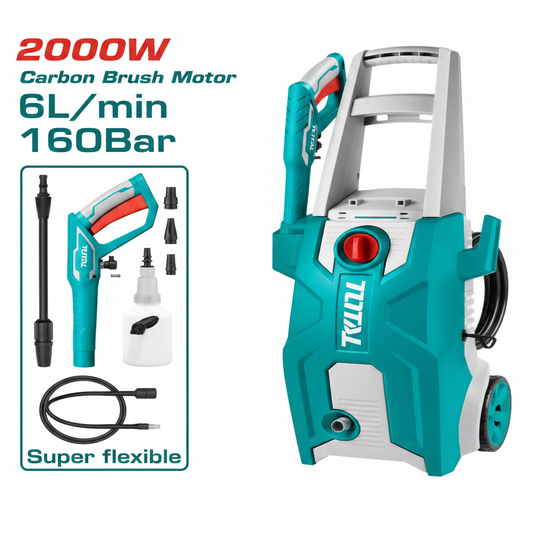 TOTAL 2000W 160 Bar High Pressure Washer – Buy Online in Karachi with Free Delivery | Offers Wala