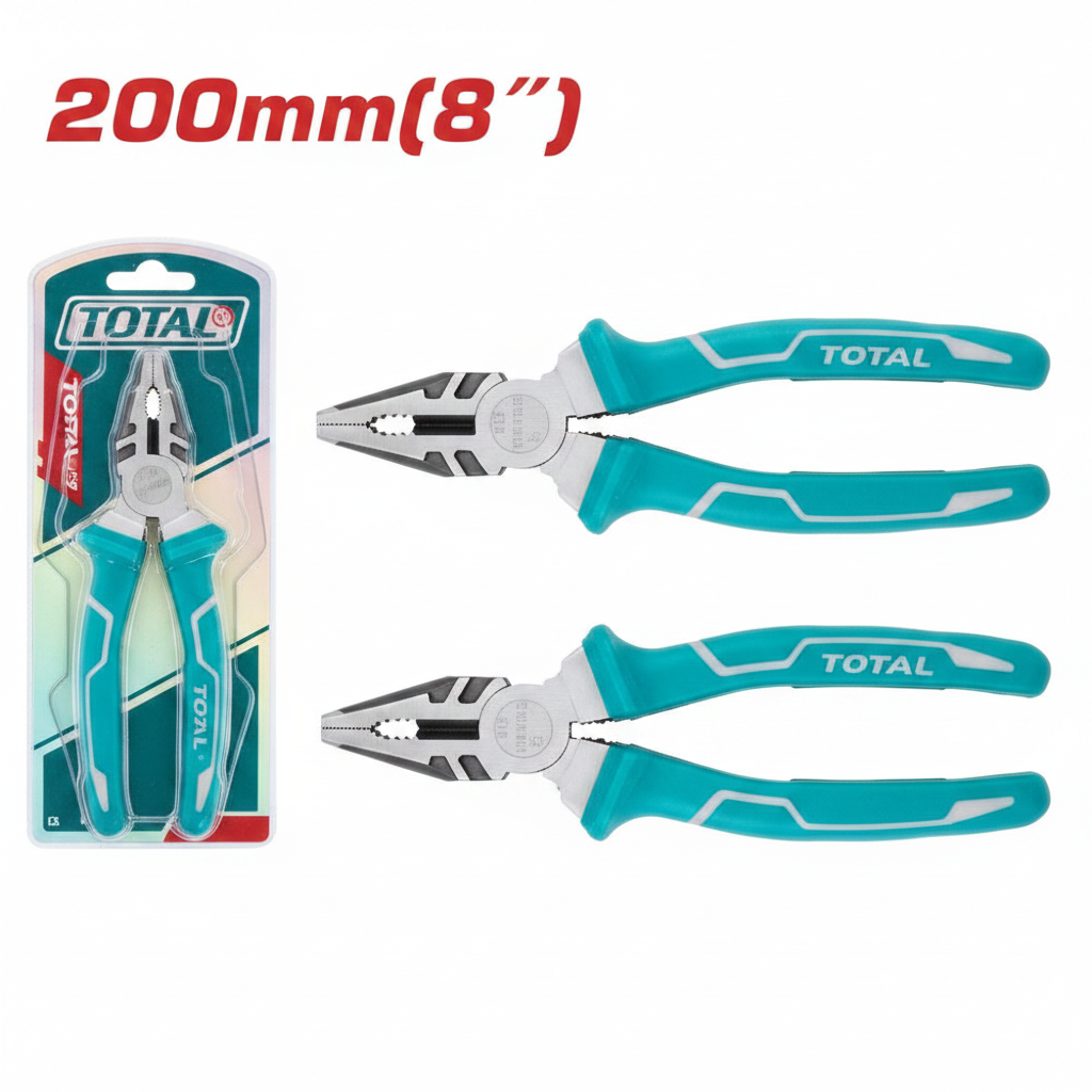 THT110806P 8 Inch Combination Pliers – Professional Grip Tool for Electricians & Plumbers in Karachi